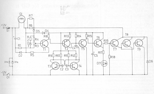 Fig2. Principle schema for the glow plug driver.